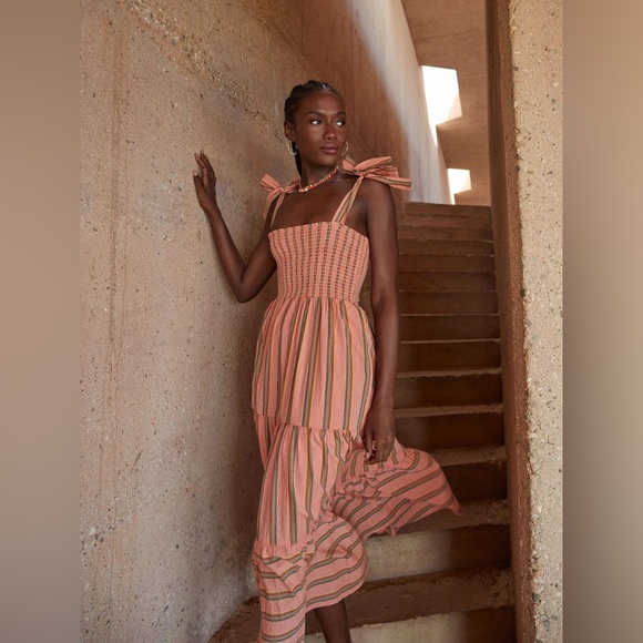 XiRENA Dresses & Skirts - Xirena - Lorraine Dress in Terracotta